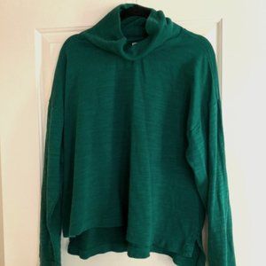 Jcrew vintage fleece green XL